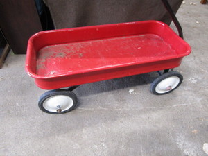 lot 159 image: Vintage Coaster Wagon