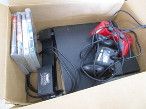 lot 201 image: PS3 Console & Accessories