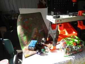 lot 183 image: B&D Workbench, Play Mat