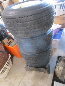 lot 195 image: Tires for Golf Cart