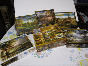 lot 243 image: Terry Redlin Puzzles
