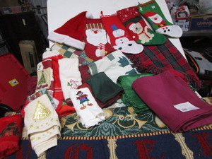 lot 261 image: Christmas Decorations