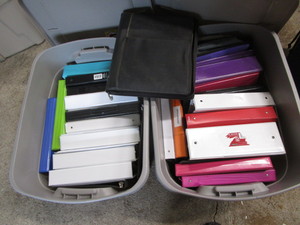 lot 320 image: Binders