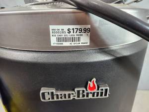 New Charbroil The Big Easy Tru-Infrared Oil-Less Turkey Fryer
