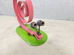 New Handmade Recycled Metal Garden Art Snail