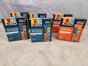 6 New Boxes of Kind Bars