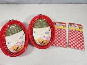 New Serving Baskets and Liners