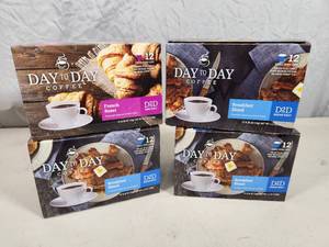 4 New Boxes of Day to Day KCup Coffee