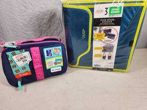 New Binder and Fit and Fresh Lunch Bag with Bento