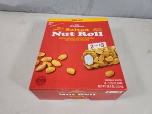 New Case of King Size Salted Nut Rolls