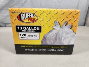 120 New Tall Kitchen Garbage Bags