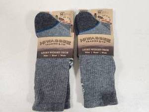 2 New Pair of Hiwassee Trading Company Merino Wool Socks