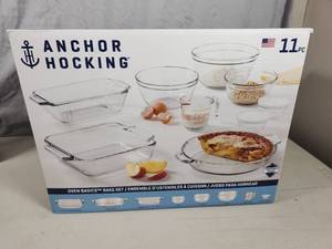 New Anchor Hocking Oven Basics Bake Set