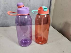 2 New Large Zak Water Bottles