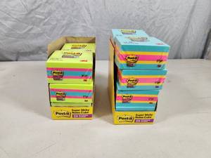 Large Assortment of New Post It Notes