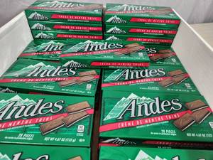 31 New Boxes of Andes Mints