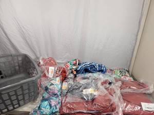 23 New with Tags Swimsuits and Clothes Basket