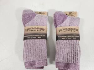 2 New Pair of Hiwassee Trading Co Merino Wool Socks