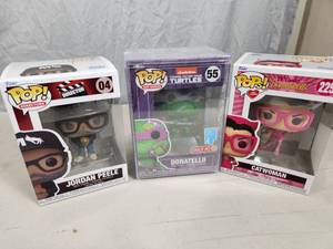 3 New Funko Pop Figurines