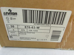 Leviton Triplex Adapters