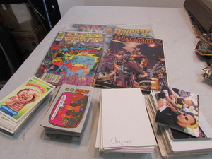 Collector Cards and Comic Books