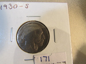1930 S Buffalo Nickel