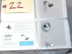 MOEN Adler  Tub and Shower   Chrome  82603 New