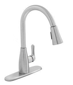 Glacier Bay McKenna  HD67726W-1208D2  Kitchen Faucet Stainless Unused