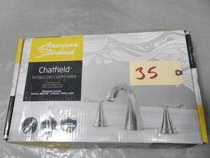 American Standard Chatfield 8 in. Widespread Bathroom Faucet Brushed Nickel Unused