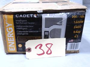 Cadet 1600-Watt 240-Volt Energy Plus Electric Wall Heater 65215CEC163TW Cadet Unused