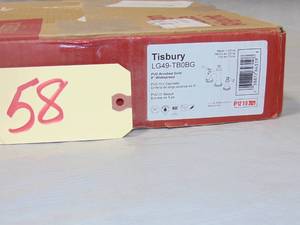 Pfister LG49-TB0 Tisbury 1.2 GPM Widespread Bathroom Faucet WValve Gold Nicks Unused