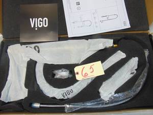 Vigo VG02007 Zurich 1.8 GPM 1 Hole Pre-Rinse Pull Down Kitchen - Stainless Steel Unused