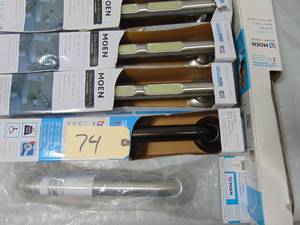 11 Pack MOEN Home Care Mixed. Concealed Screw Grab Bar- Unused