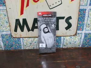 Kirkland Signature Leather Golf Glove 4-pack- Right HandedSize Medium