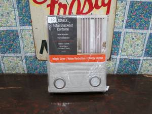 SunBlk Total Blackout Curtains Kinsley Taupe 52 X 84 Inches Panels, 2 Count