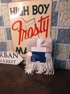 North Shore Living Wisteria Lane 50 x 60 Fringe Detailed Decorative Throw