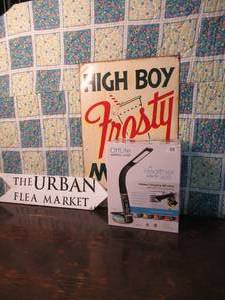 OttLite LED Desk Lamp with Clock and Wireless Charging Station