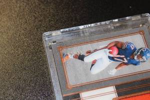 lot 13 image: 2018 Panini One Anthony Miller Rookie Patch Auto #39 Rookie Card 2649  Only 49 Exist