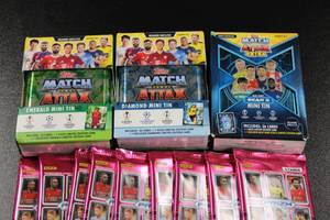 lot 60 image: Topps Match Attax  & Prizm Premier League Unopened Pack Lot  13 Packs