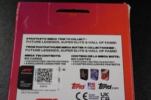 lot 71 image: 2022 Topps Turbo Attax Formula 1 Racing Factory Sealed Mega Tin Lot  2 Tins