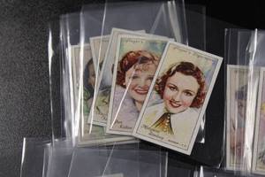 lot 85 image: Vintage Pre War Cigarettes Trading Cards Lot  SoccerActors  69 Cards