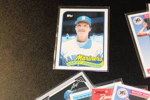 lot 102 image: Randy Johnson Baseball Card Lot  20 Cards - Features 1989 Topps Rookie Card
