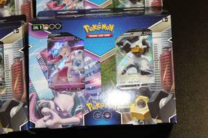 lot 66 image: Pokemon Go Dual Battle Deck Resale Lot  6 Dual Battle Decks Each dual deck has 2 booster packs