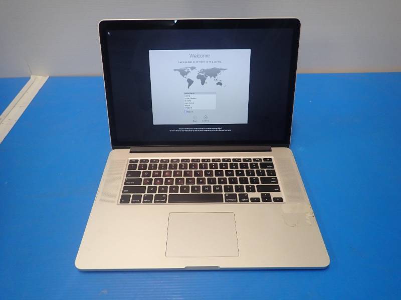 Apple&nbspMacBookPro11,5 A1398 MJLT2LLA &nbspINTEL(R) CORE(TM) I7-4870HQ CPU  2.50GHZ  16GB DDR3L SDRAM  500GB HD  15.4 screen w 2880 x 1800 resolution  Includes IOS  No charger