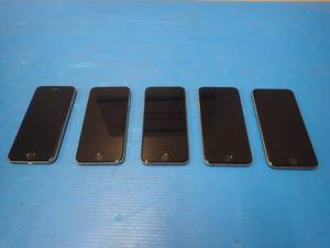 Lot of 5 Apple&nbspiPhone 6 A1549  64GB of Storage  Carriers unknown  no chargers  all units have same storage and unknown carriers