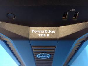 Dell&nbspPowerEdge T110 II server &nbspINTEL(R) XEON(R) CPU E3-1230 V2  3.30GHZ  8GB DDR3 RAM  1TB HDD&nbsp 2TB HDD  2TB HDD  includes power cable