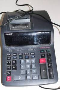 lot 43 image: Casio Heavy Duty Electric Adding Machine - (DR-210TM)