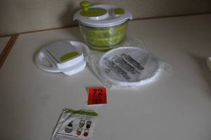 lot 72 image: Grating & Slicing Has Never Been So Simple--Vegetable Food Processor