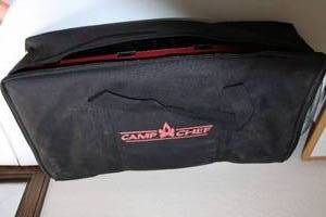 lot 93 image: Camp Chef Rainier 2X Camp Stove In Carrying Case