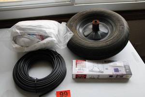 lot 99 image: Premium Barkan Universal Soundbar Mount-Max Load 14 Lbs.-Dupont Tyvek 400-Small Bicycle Wheel-Etc.